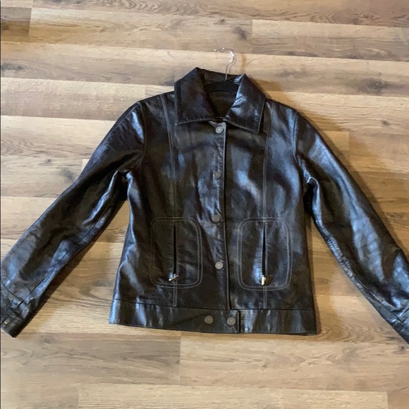 Express Jackets & Blazers - Express Authentic Leather Jacket